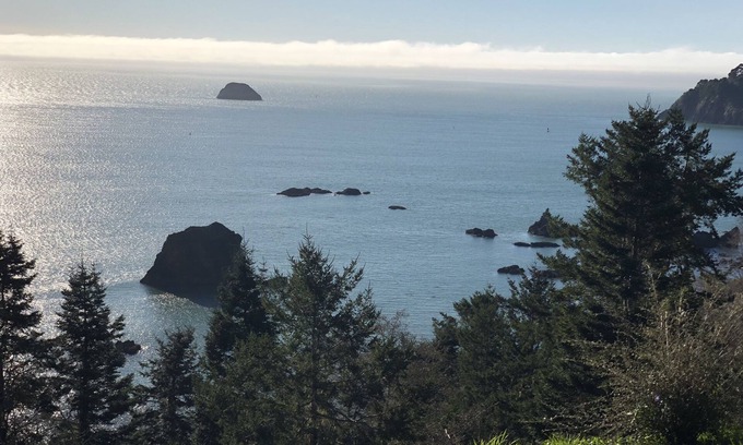 Trinidad Cabaña | Windrose Cottage ~ ¡Lugar especial, desconexión para tranquilidad, romance y vistas al mar!