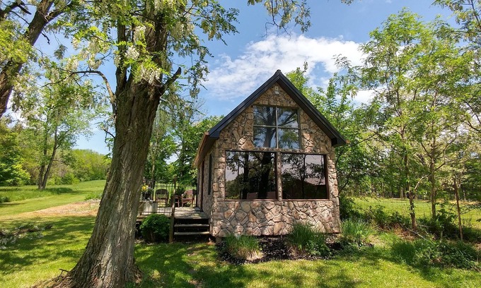 Hallsville Cabina | Manchester Hill Winery Cabin, a minutos de Hocking Hills, incluye cata de vinos.