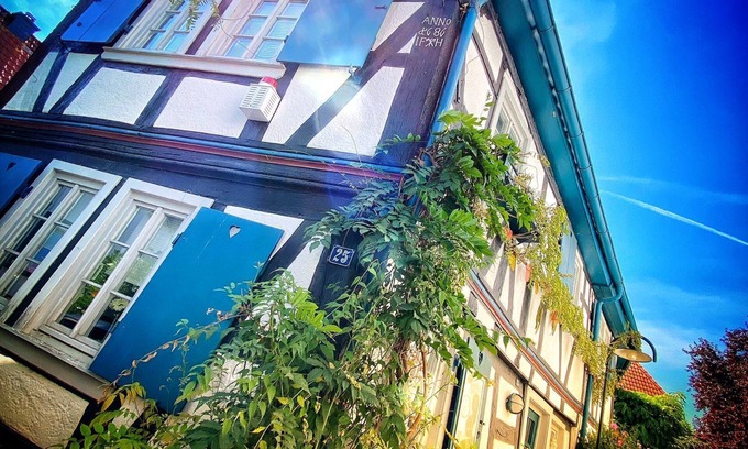 Dreieich Casa | Casa de la bruja en el casco antiguo de Dreieichenhain: conexión con la Ffm y el aeropuerto