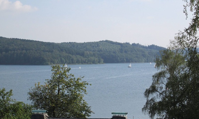 Langscheid Apartamento | con piscina y vista del Sorpesee