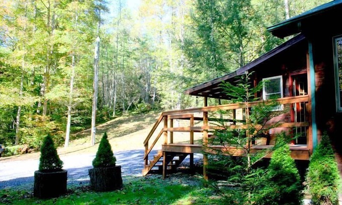 Del Rio Cabina | Wolfcreek Cabañas y / Aislado y romántico / hidromasaje / Acre Bordeando Bosque Nacional de Hot