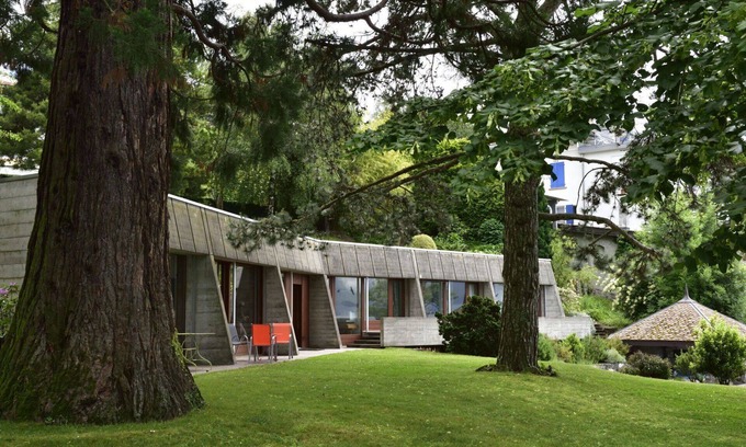 Montreux Villa | Estupenda casa de vacaciones privada para 7 personas con WIFI, terraza y mascotas permitida