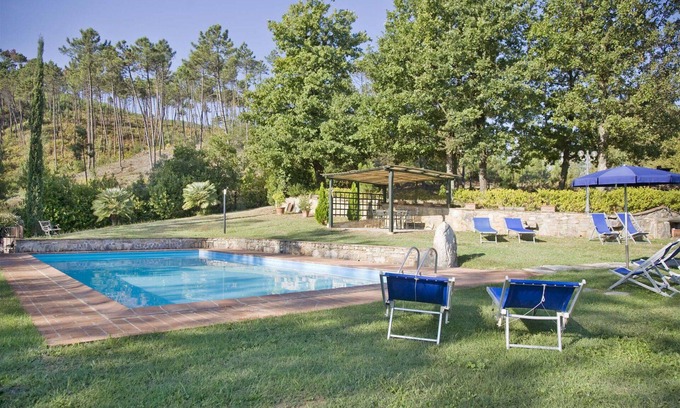 Pieve di Compito Villa | Estupenda casa de vacaciones privada con piscina privada, A/C, WIFI, TV y patio, cerca de Lucca