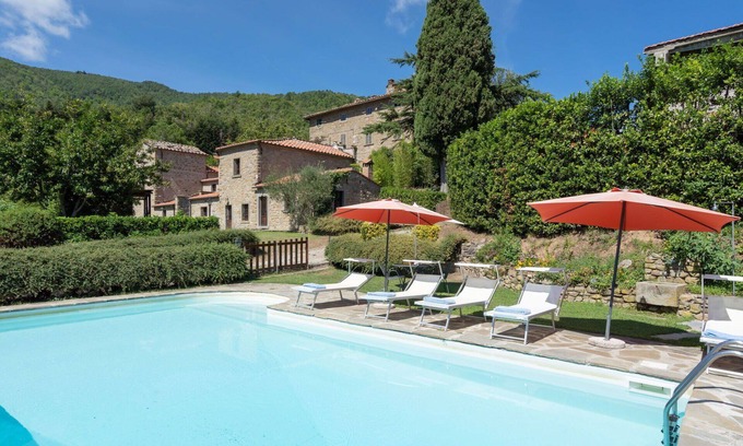 Pieve di Chio Casa | Preciosa casa de vacaciones privada con WIFI, piscina privada, TV, terraza y mascotas permitida