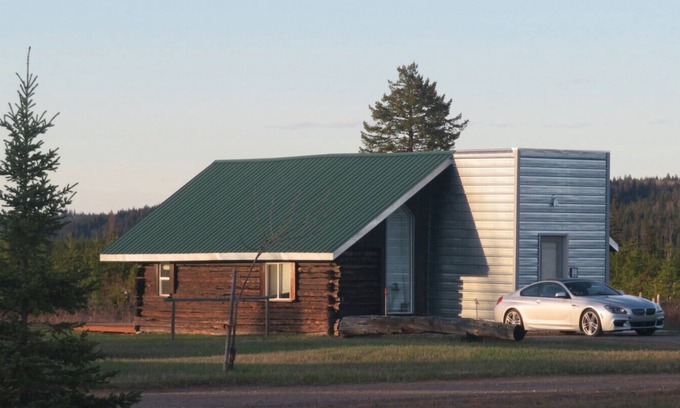 Prince George Cabaña | Woodhouse Cottages and Ranch - El antiguo Logbarn