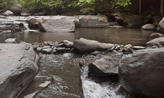 Lake Hill Casa | Woodstock - Privada de 8 habitaciones Casa aislada, Arroyo privado con AC