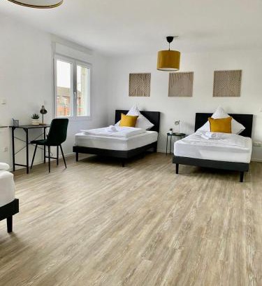 Wanheim-Angerhausen Apartamento | XXL Monteure I Teams I 1,20 Betten I P I zentral I Komfort