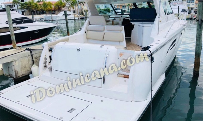 Bavaro Alquiler De Eote | Yate Tiara 47 pies. Navega y relájate a la isla Saona