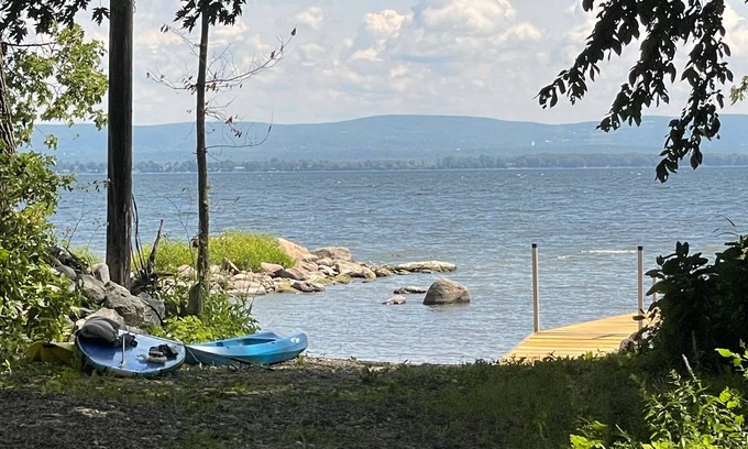 North Hero Casa | Year round Lake Front home with views from every room