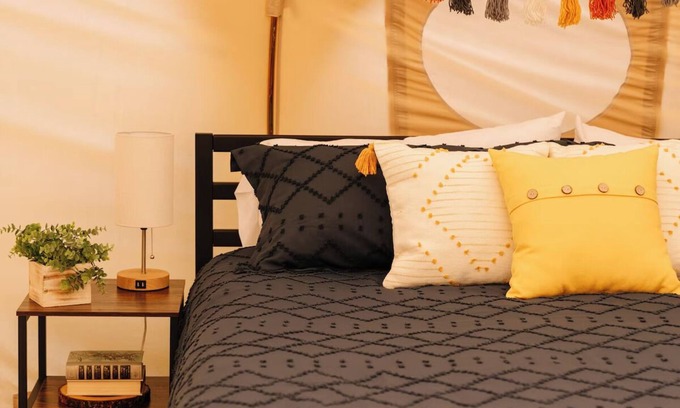 Island Park Alquiler De RV | Yellowstone Luxury Family Bell Tent Sleeps 5
