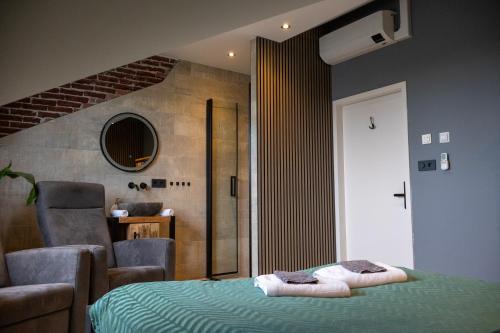 Ouddorp Casa | Zeeschelp - Comfortabele kamer bij B&B Gezond aan Zee - Toegang Wellnesstuin meerprijs