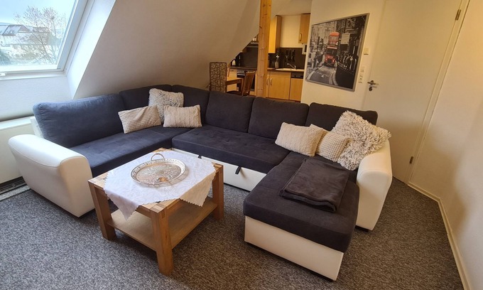 Kell am See Apartamento | Zentral und Entspannung in Einem mit Sky-view-schlafzimmer