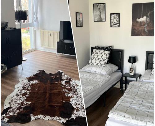 Marienthal Ost Apartamento | Zentrale Lage - 2 Einzelbetten - Waschmaschine - Badewanne - WLAN - Netflix - 5min zum Bahnhof