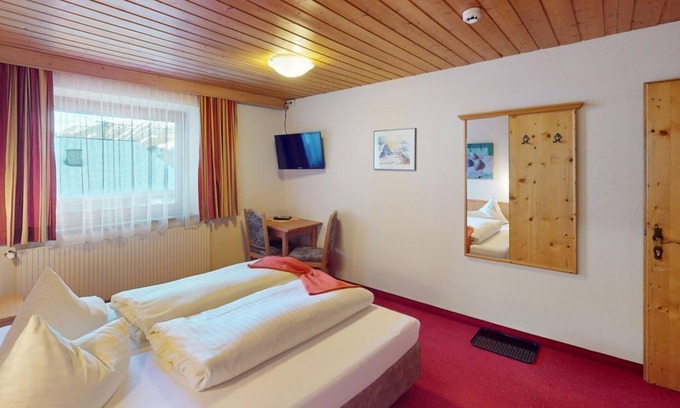 Sankt Leonhard im Pitztal Apartamento | Zimmer C - Hotel Pension Haid