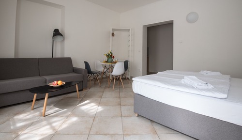 Apartamento City, 1 cama de matrimonio grande con sofá cama