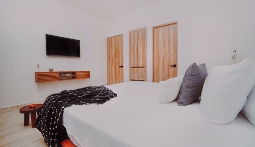 Apartamento estándar, 1 cama de matrimonio grande con sofá cama