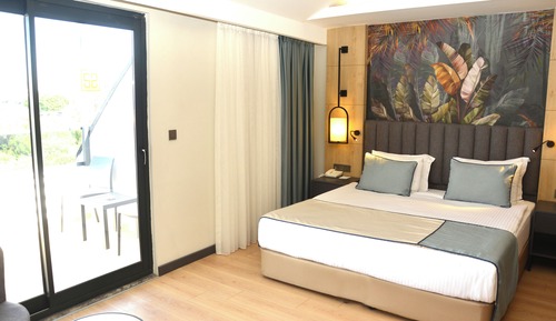 Habitación superior, vistas al mar