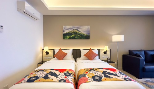 Suite estudio ejecutiva, 1 habitación, balcón