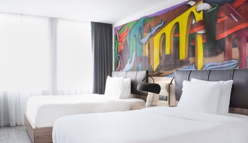 Habitación superior, 2 camas dobles (Skyline)