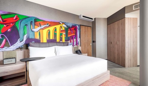 Ático, 1 cama de matrimonio grande (Condesa)