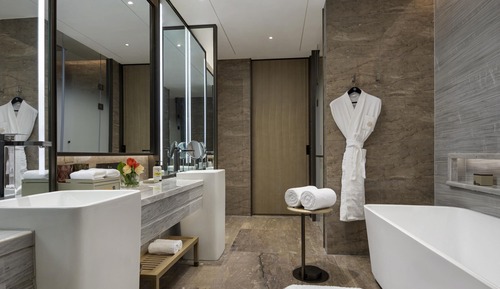 Suite ejecutiva, 1 cama de matrimonio grande, Acceso al salón del club (High Floor)