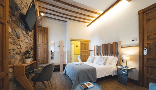 Habitación superior, 1 cama de matrimonio con sofá cama