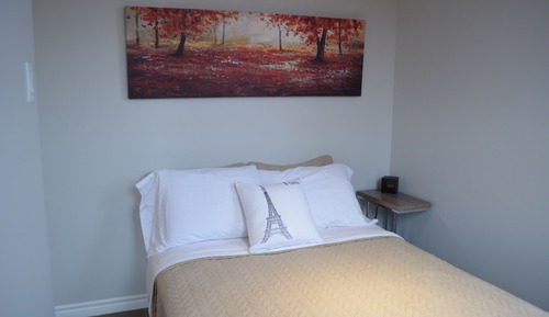 Suite avec chambre fermée