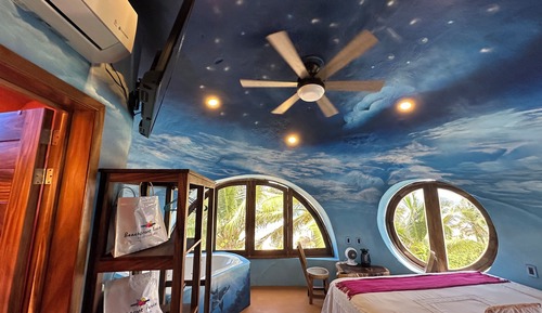 Suite familiar, varias camas, no fumadores, vistas al mar