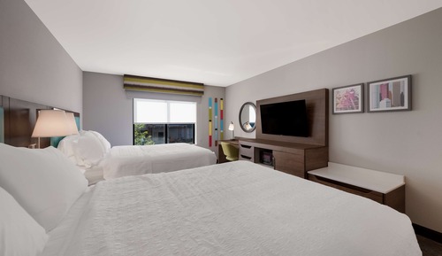 Habitación, 2 camas de matrimonio, no fumadores