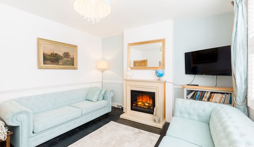 Casa superior, baño privado