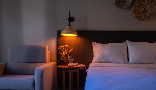 Habitación Confort con 1 cama doble o 2 individuales, vistas al jardín