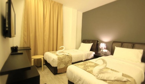 Habitación superior con 2 camas individuales