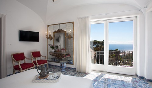 Suite junior, vistas al mar