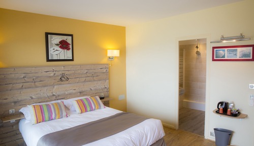 Habitación doble, terraza, vistas al mar