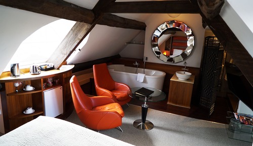 Habitación romántica doble, 1 habitación