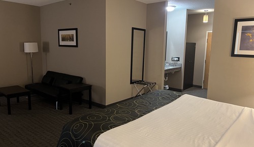 Suite ejecutiva, 1 cama de matrimonio grande con sofá cama