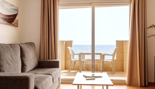 Apartamento estándar, 1 habitación, terraza, vistas al mar