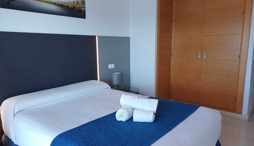 Apartamento Deluxe, 2 habitaciones, terraza, vistas al mar