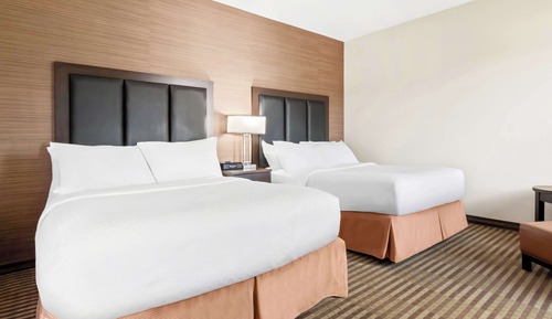 Habitación estándar, 2 camas de matrimonio, no fumadores, frigorífico y microondas