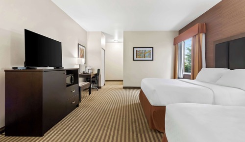 Habitación estándar, 2 camas de matrimonio, accesible para personas con discapacidad