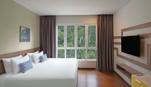 Suite ejecutiva, 3 habitaciones, vistas al lago