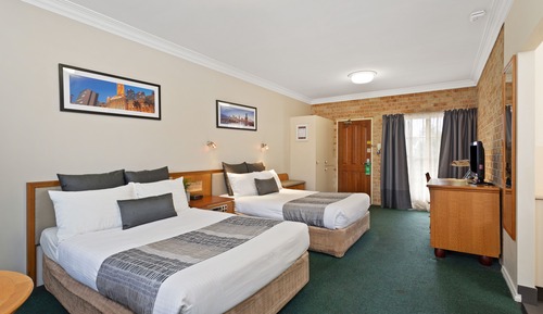 Habitación con 2 camas individuales