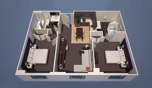 Suite, 2 habitaciones, no fumadores