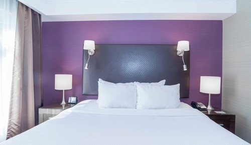 Suite estándar, 1 cama de matrimonio grande con sofá cama, cocina, vistas al parque