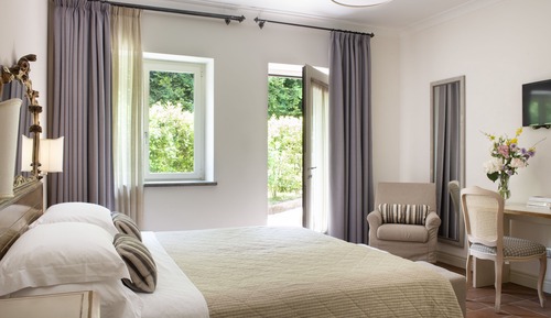 Habitación clásica, vistas al jardín, en edificio anexo