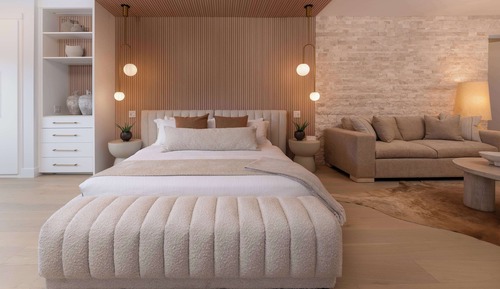 Suite, 1 cama de matrimonio grande, no fumadores, balcón (Theme Room;Larger Room)