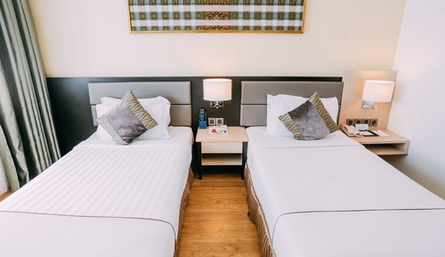 Habitación ejecutiva con 2 camas individuales