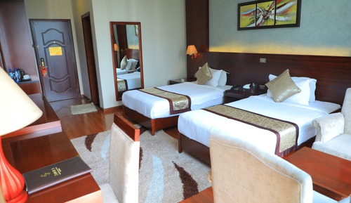 Habitación Deluxe con 2 camas individuales, 2 camas de matrimonio