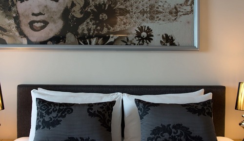 Habitación superior, vistas al mar