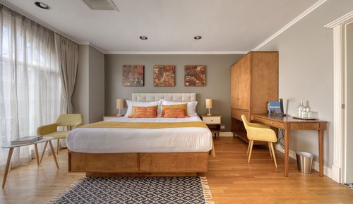 Habitación romántica, 1 cama de matrimonio grande